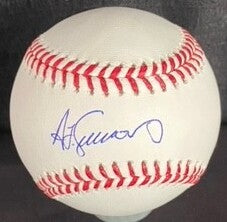 Ted Simmons Autographed Official Major League Baseball Beckett COA