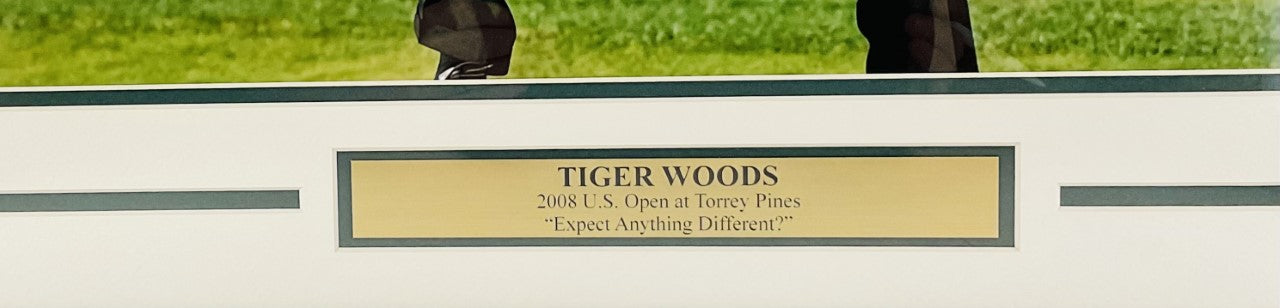 Tiger Woods Torrey Pines 2008 US Open 16x20 Photo Framed