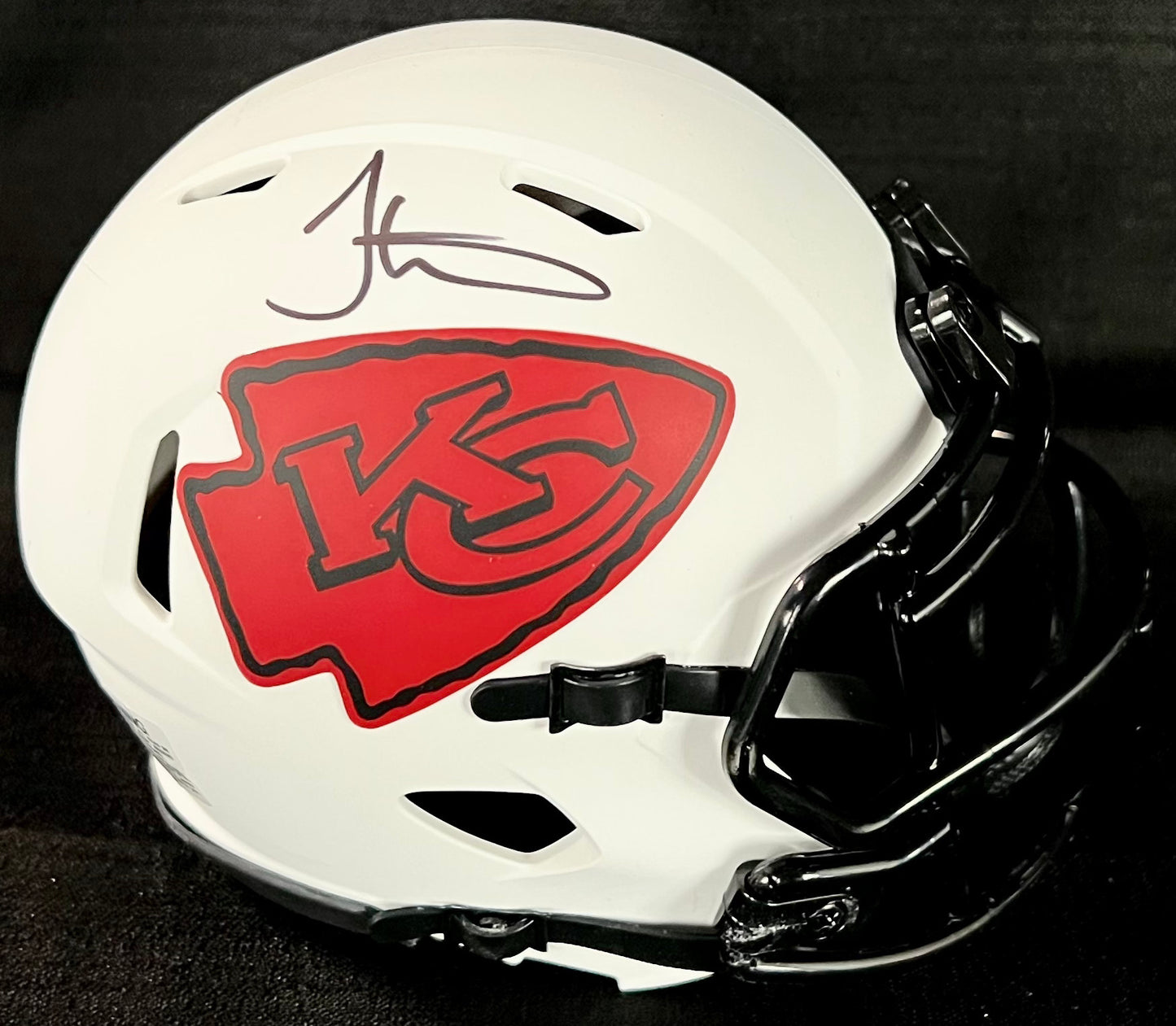 Tyreek Hill Autographed Kansas City Chiefs Lunar Mini-Helmet