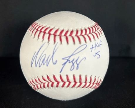 Wade Boggs Signed Official Hall Of Fame Baseball Tampa Bay Rays Yankees  Beckett