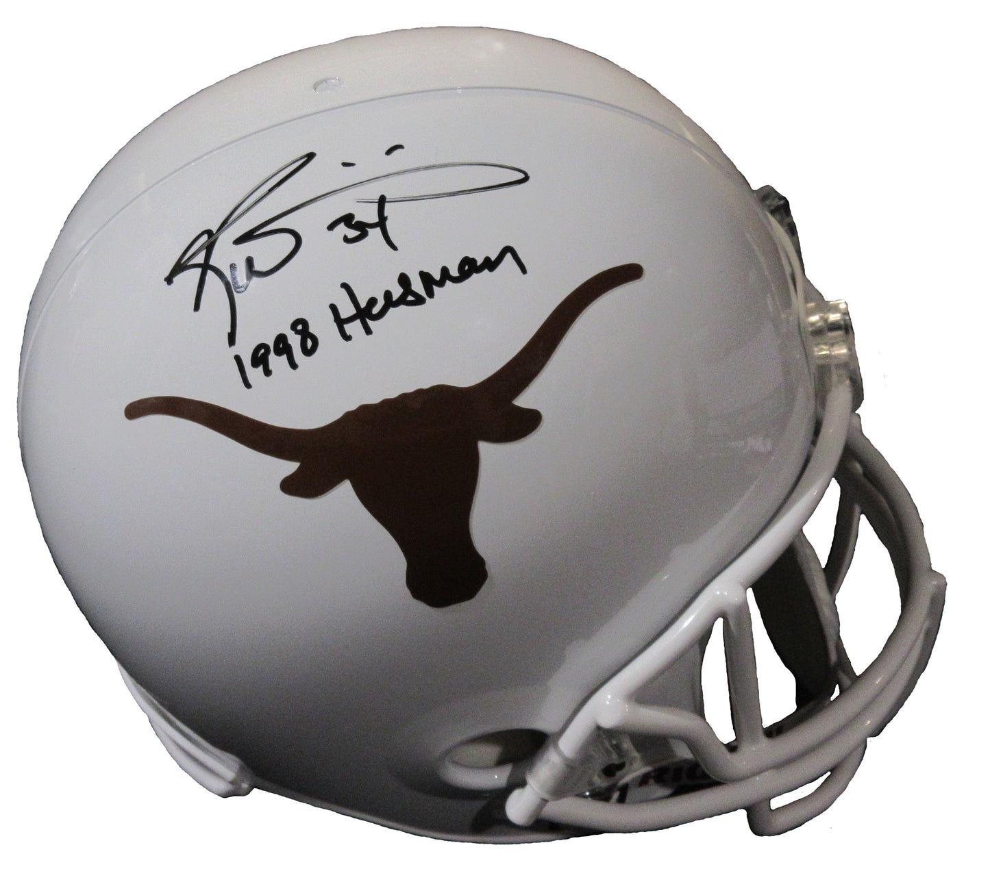 Ricky Williams Autographed FS Texas Longhorns Helmet inscribed "1998 Heisman"