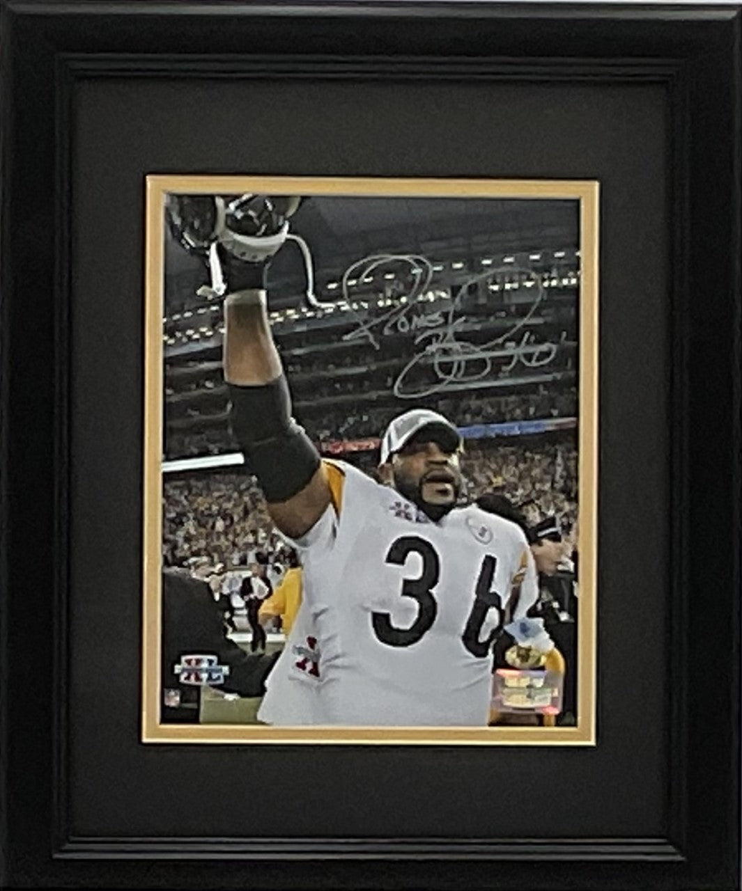 Jerome Bettis Pittsburgh Steelers Autographed 8x10 Photo Framed