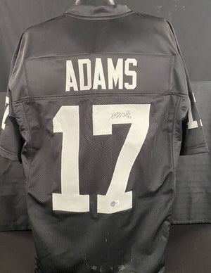 davante adams signed jersey framed