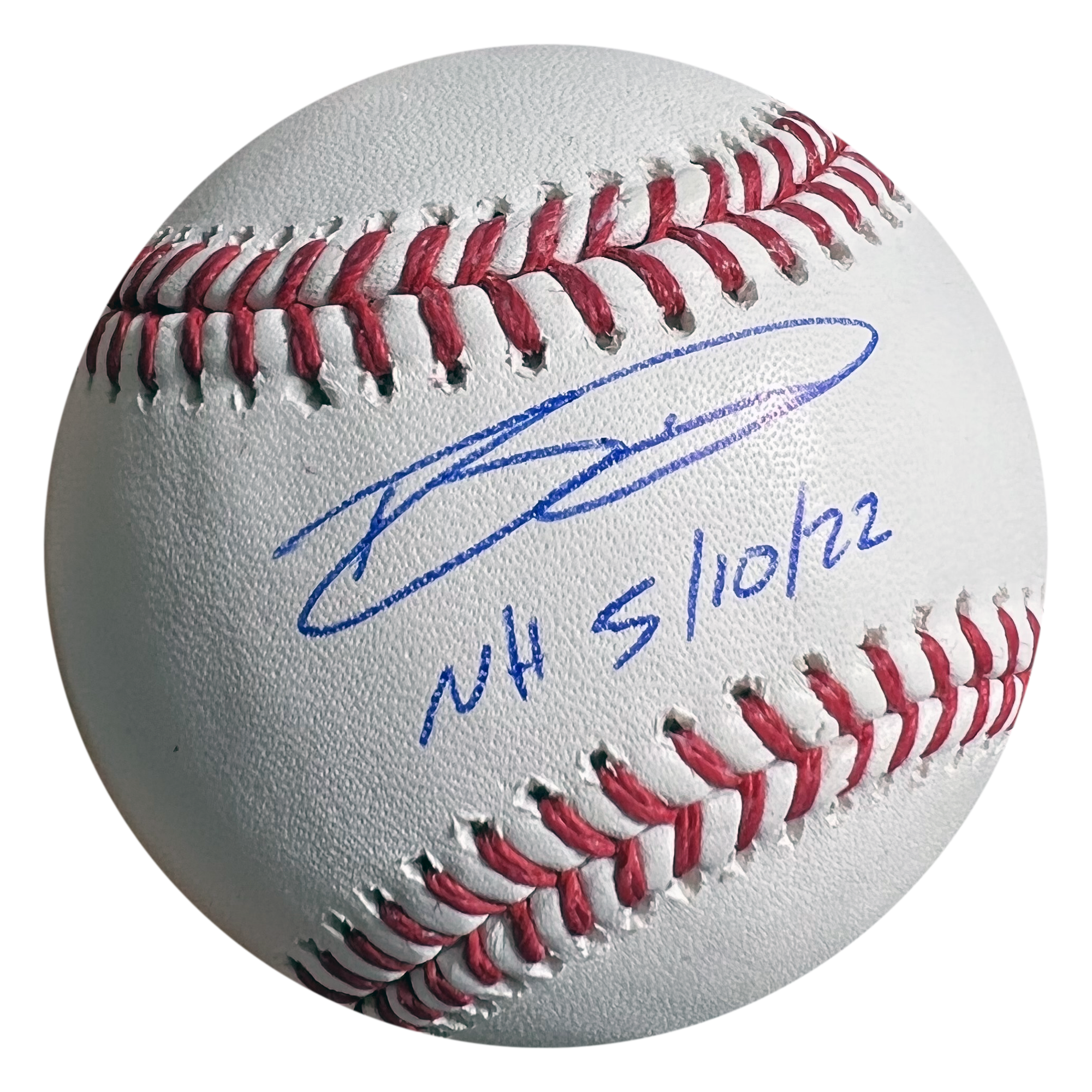 Reid Detmers Autographed Major League Baseball Inscribed "NH 5/10/22"
