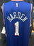 James Harden Philadelphia 76ers Autographed Replica Blue Jersey
