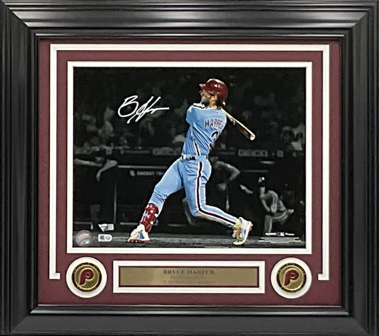 BRYCE HARPER Autographed and inscribed 21 NL MVP Phillies