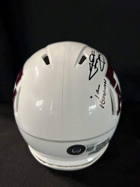 Outlet Manziel signed Full size replica Helmet