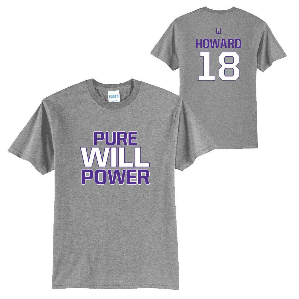 Will Howard "Pure Will Power' Fan Favorite T-Shirt