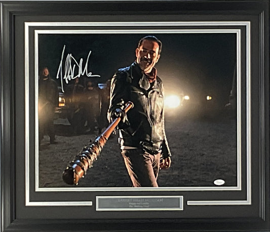 Jeffrey Dean Morgan Autographed "Walking Dead" 16x20 Photo Framed