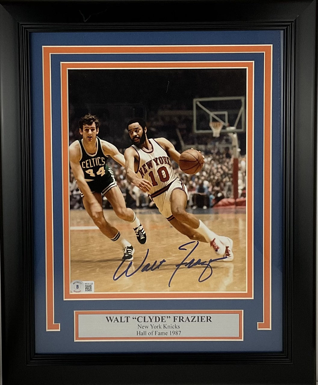 New York Knicks All-Time Greats 8 x 10 Framed Basketball Photo